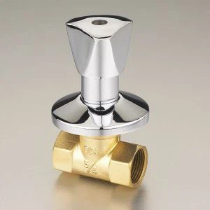 Nástěnný umyvadlový mosazný uzávěr (uzavírací ventil)